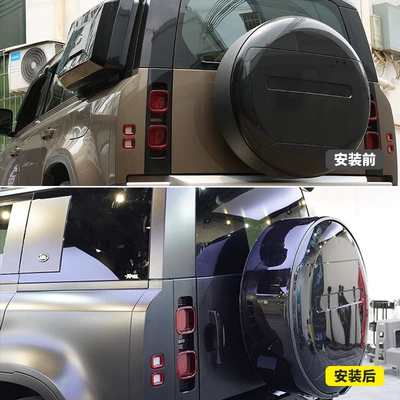 Accessories 90/110 Special Off-Road Use, Spare wheel cover
