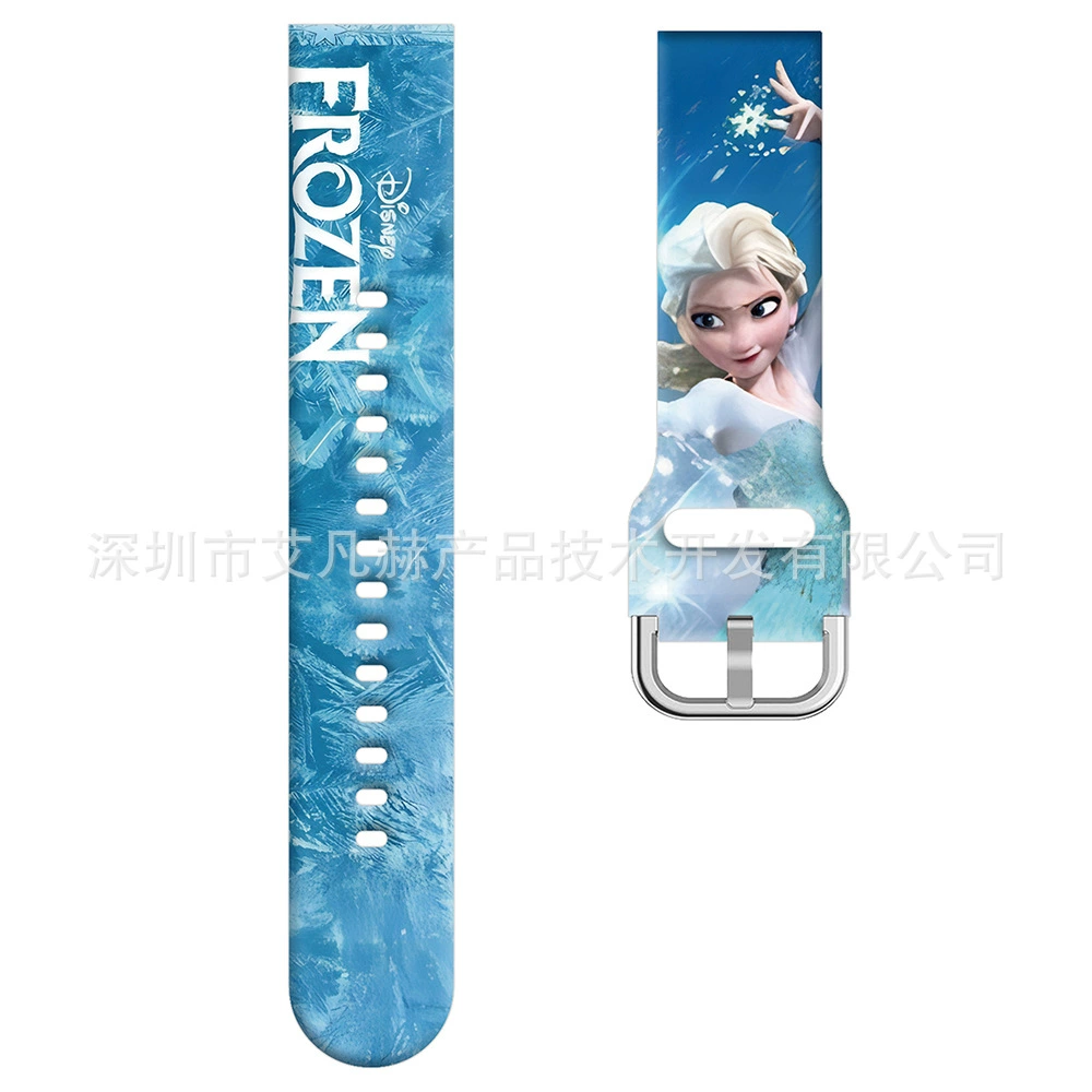 Samsung, huawei, силиконовый ремешок для часов, 22мм, «Frozen»