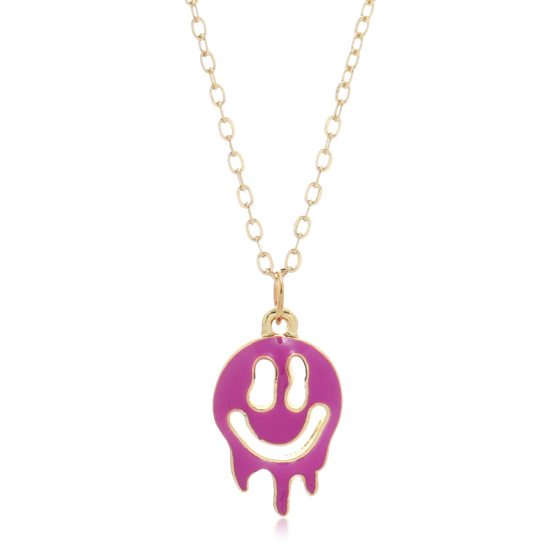 new fashion funny necklace hollow oil dripping ghost necklace