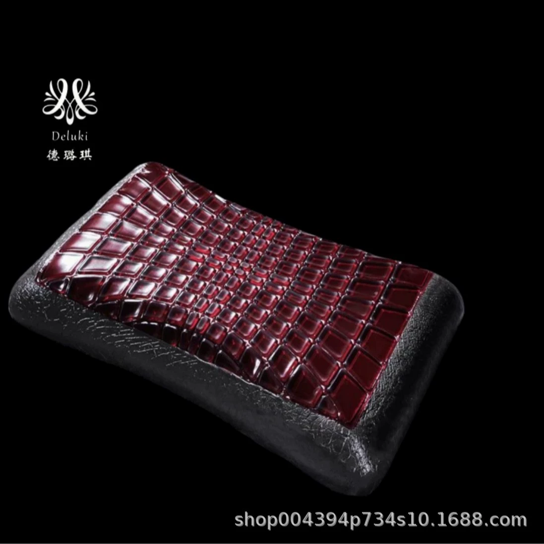 Черная алмазная фантомная гель подушка для шейного отдела позвоночника Подушечное ядро помогает спать взрослым