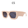 Retro high-end trend sunglasses, 2021 collection, European style