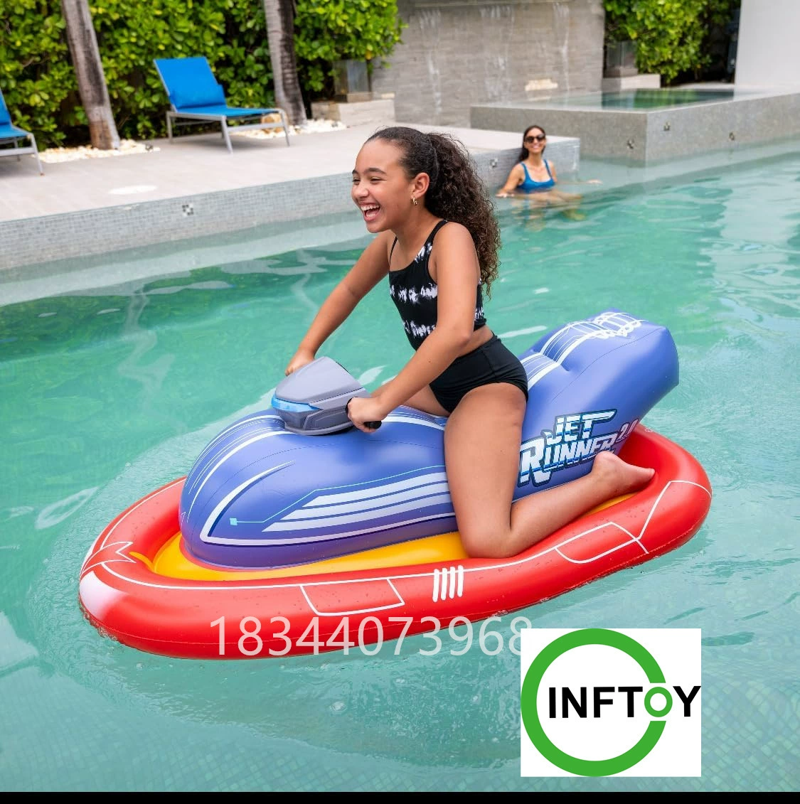 Детская надувная моторная лодка утолщение воды катер космический корабль толкатель серфинг с мотором надувной плавучий взвод