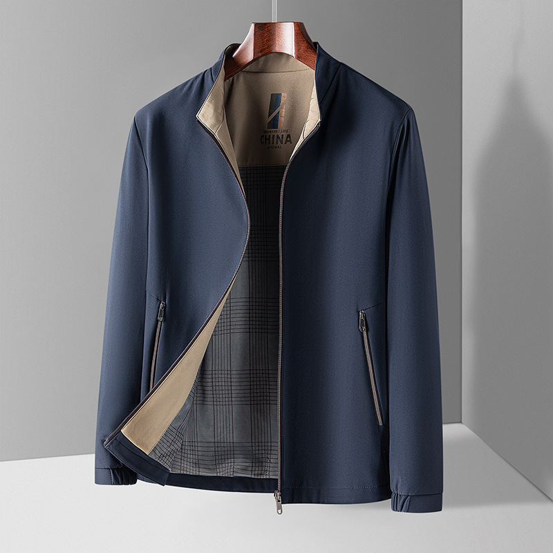 Hooded detachable jacket business casual cadre jacket executive jacket dad wear