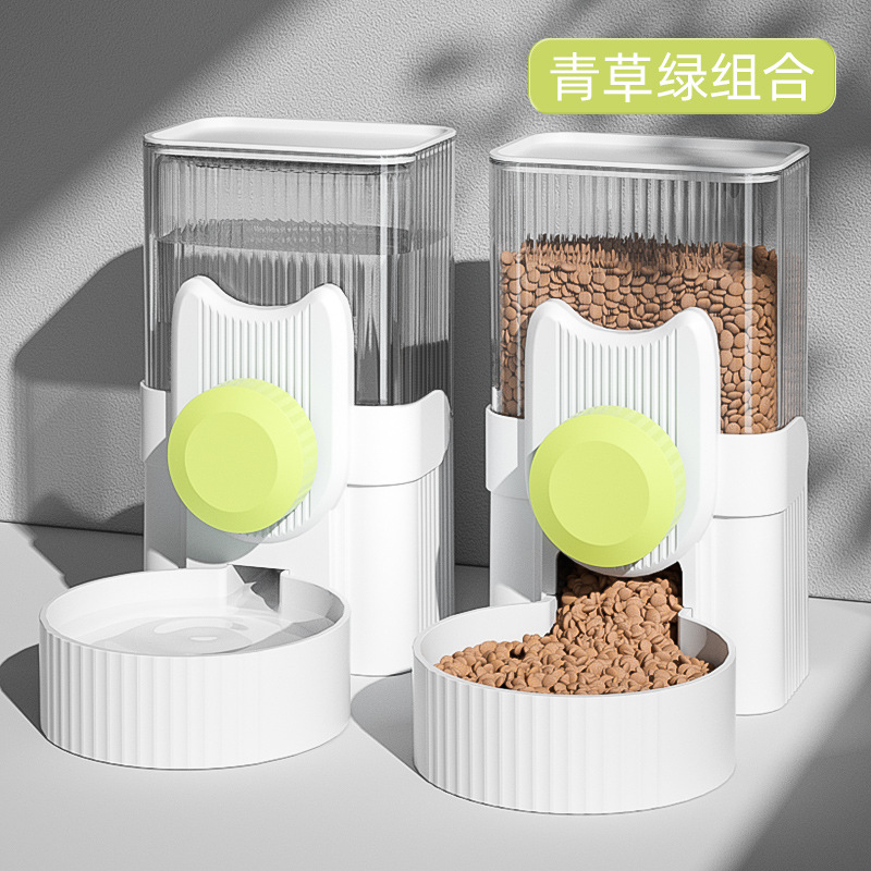 Perro colgante fuente de beber dispensador de agua perro automático alimentador de beber gato colgante jaula gato tazón mascota hervidor de agua