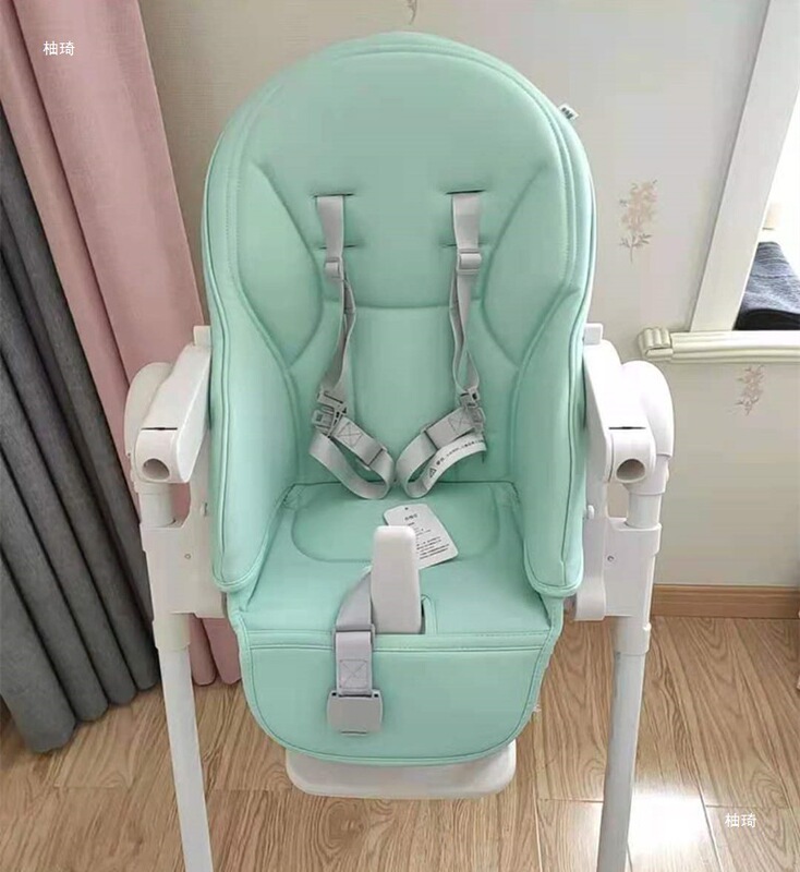 Suitable for Children's Dining Chair Cushion Waterproof Leather Cover Baby Dining Chair Seat Cover with Wheels Original Accessories