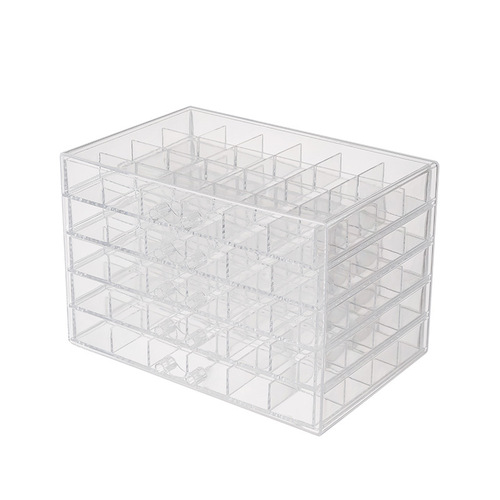Jewelry Storage Box Multi-layer Large Capacity Dustproof Household Fashion Jewelry Box Anti-rust Earring Stud Earrings Earrings Box