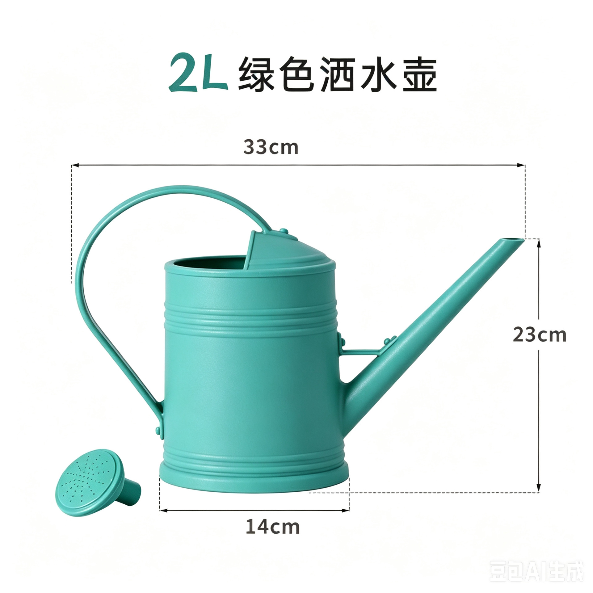 2l retro light green