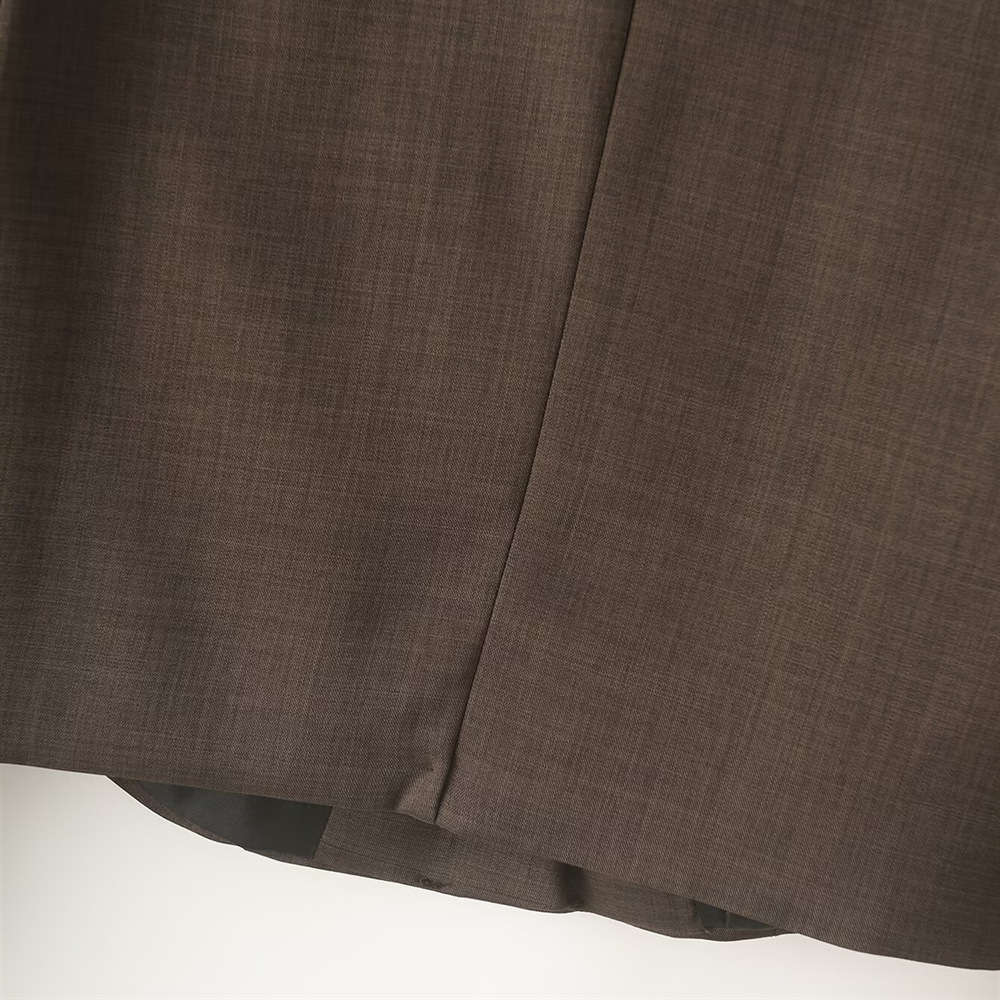 ChicShe Cross-Border Source PB&ZA Moda Donna Autunno Inverno 2024 Stile Francese Completo Blazer Corto Elegante Set Due Pezzi_voghion.com