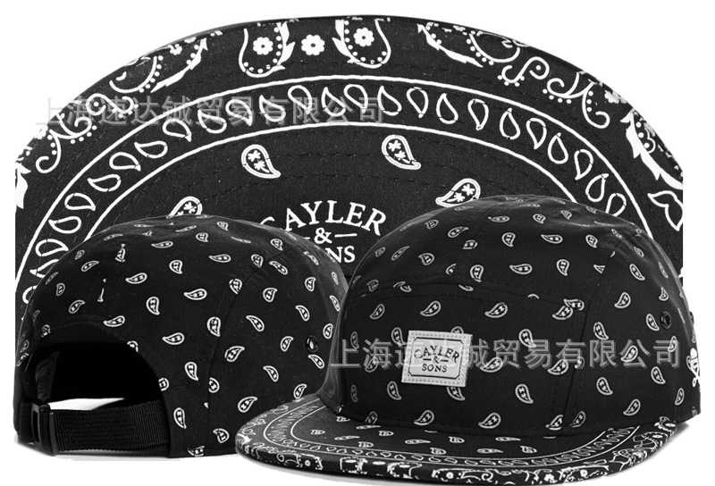 Mayorista comercio exterior sombrero plano sombrero ajuste sombrero sombrero de automóvil sombrero de moda americana sombrero de sol sombrero de sol