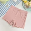 Fuchsia trousers with bow