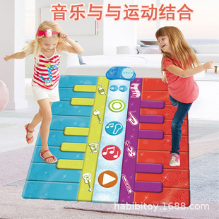 Amazon Cross-Border Children's Piano Carpet Smart Fun Musical Instrument Music Enlightenment Educational Children's Interactive Electronic Blanket