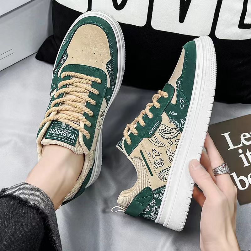 Zapatos de skate para hombres verano 2024 nuevos zapatos de hombre transpirables tendencia de zapatos casuales de estilo universal puerto vientos zapatos deportivos de moda para hombres