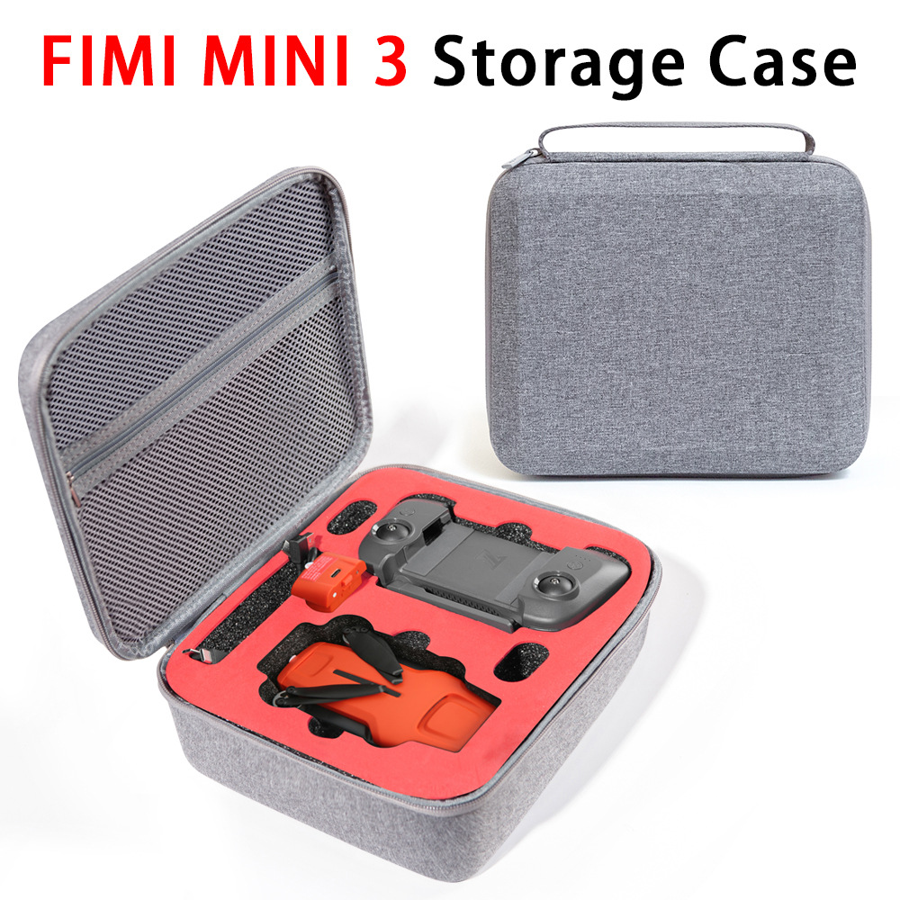 Aplicable para FeiMi Mini 3 bolsa de almacenamiento, fimi mini 3 bolsa de avión no tripulado bolsa de almacenamiento de cámara bolsa portátil impermeable