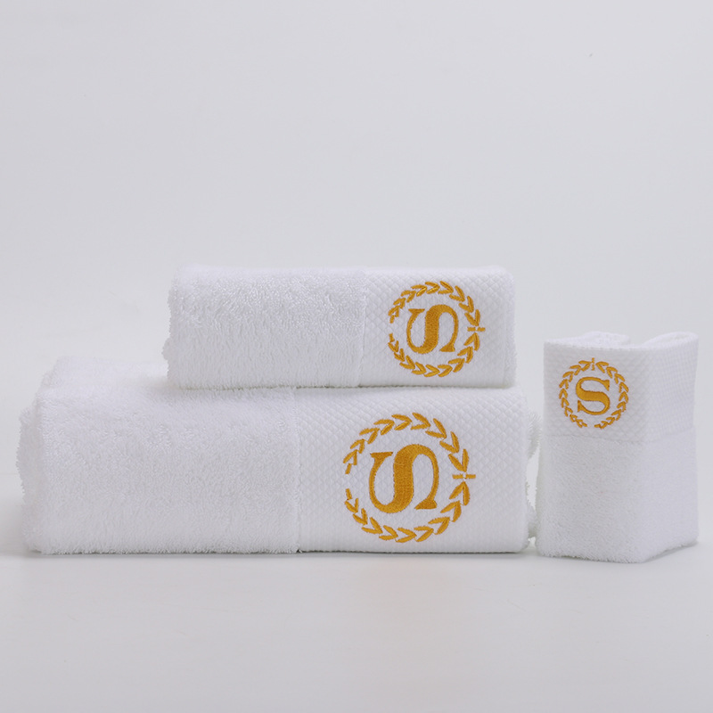 Toallas de baño algodón blanco algodón grueso hotel de absorción de agua club residencial spa toallas de baño hotel
