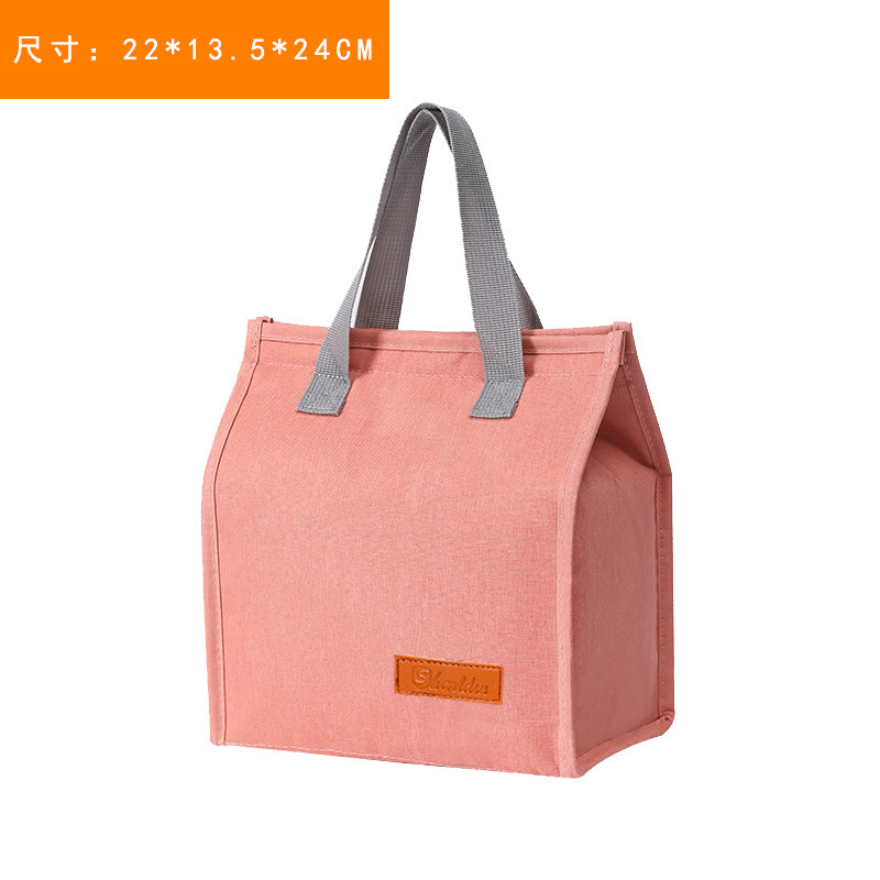 Bolsa de almuerzo de commuerzo de viaje, bolsa de aluminio grande, bolsa de almuerzo gruesa, bolsa de almuerzo, bolsa de almuerzo, bolsa de mano