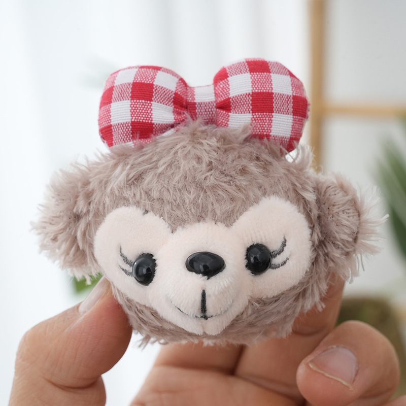 Shirley rose (plaid bow head)