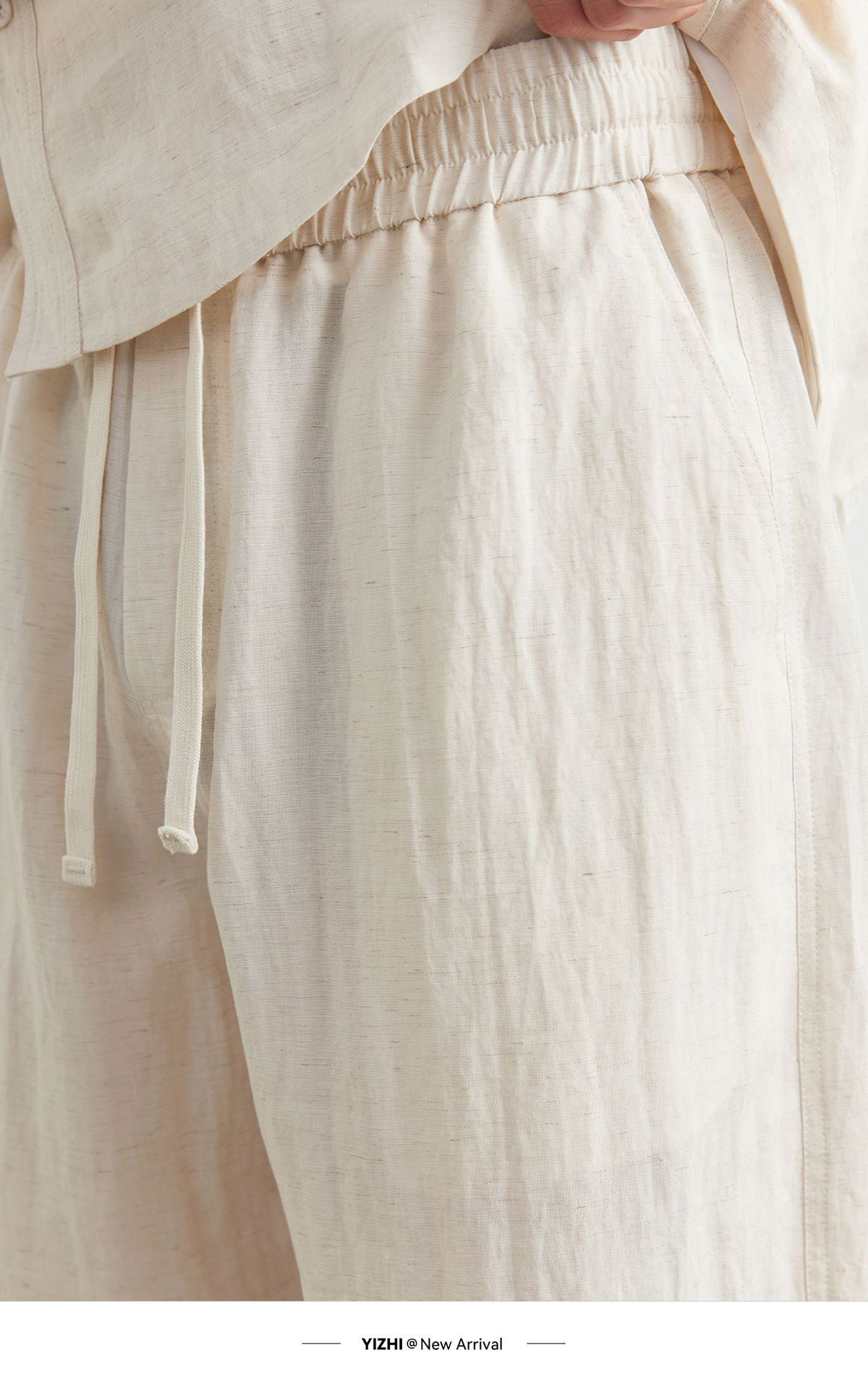 Bộ đồ thể thao nam áo sơ mi ngắn tay kèm quần short chất liệu Tencel mát lạnh — đen chi tiết 12