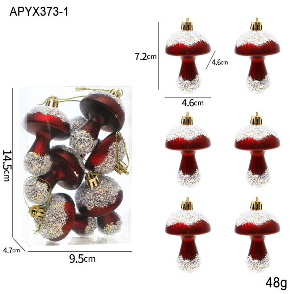 Mushroom style (6 pieces/box)