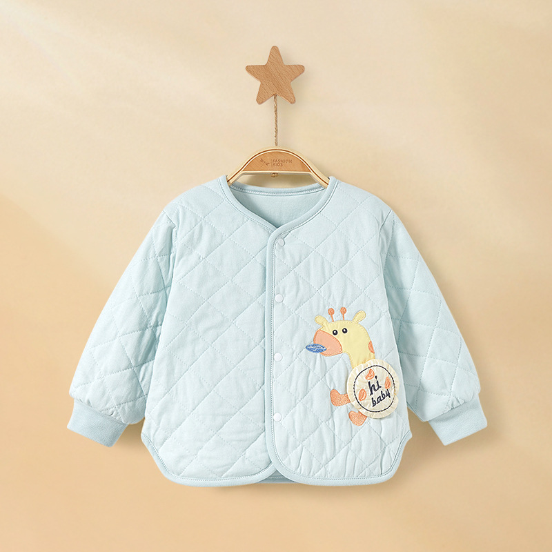 Capa de algodón para bebés otoño y invierno chaqueta de algodón para niños ropa de invierno gruesa niñas chaqueta de algodón caliente para bebés