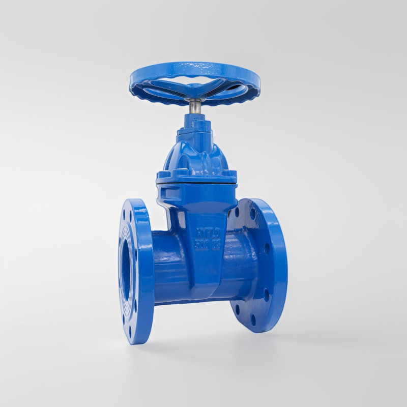 上海开维喜阀门闸阀不锈钢法兰球墨铸铁弹性软密封闸阀Z45X