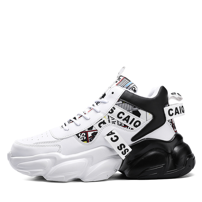 Aumento dell'altezza degli sport giovanili invernali da uomo, scarpe da corsa casual da basket per studenti papà, scarpe alla moda_voghion.com