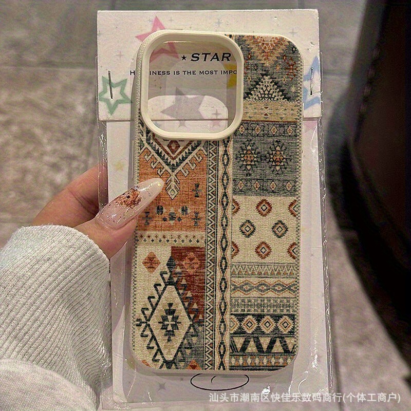 Niche Retro Style iPhone Protective Case XS Apple 11/12/13/14/15/16/17Promax Mobile Phone Case