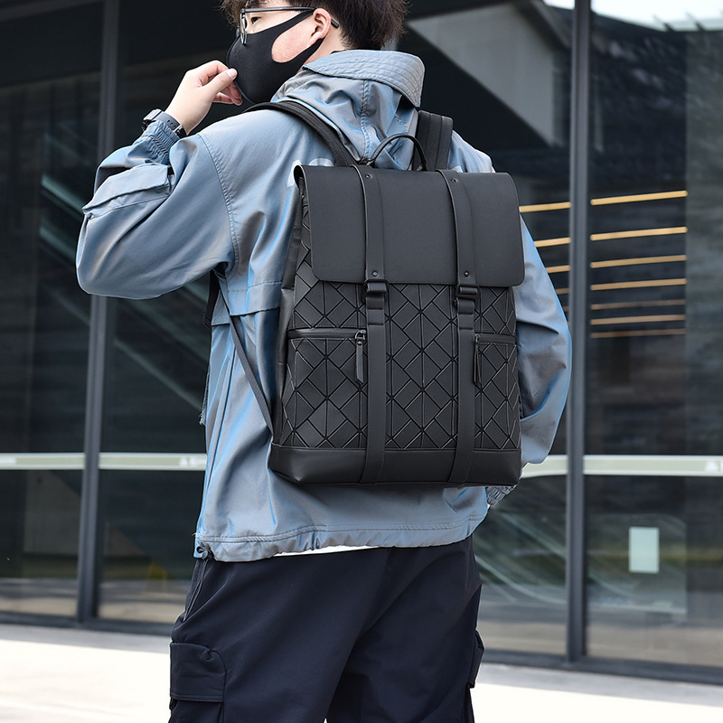 Unisex Large-Capacity Computer Backpack, Water-Repellent Travel and Commuting School Bag, Casual and Fashionable Backpack