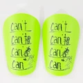 (XS 8cm Long x 5cm Wide) Fluorescent Green Can Shin Guards