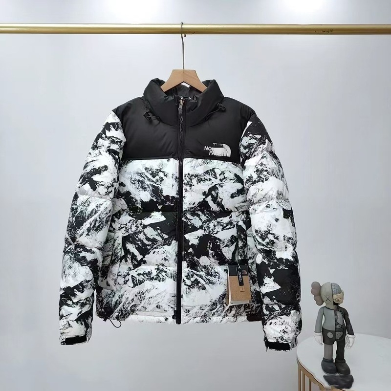 冬季北脸刺绣棉服多色新款立领时尚潮流百搭休闲加厚保暖宽松外套|undefined