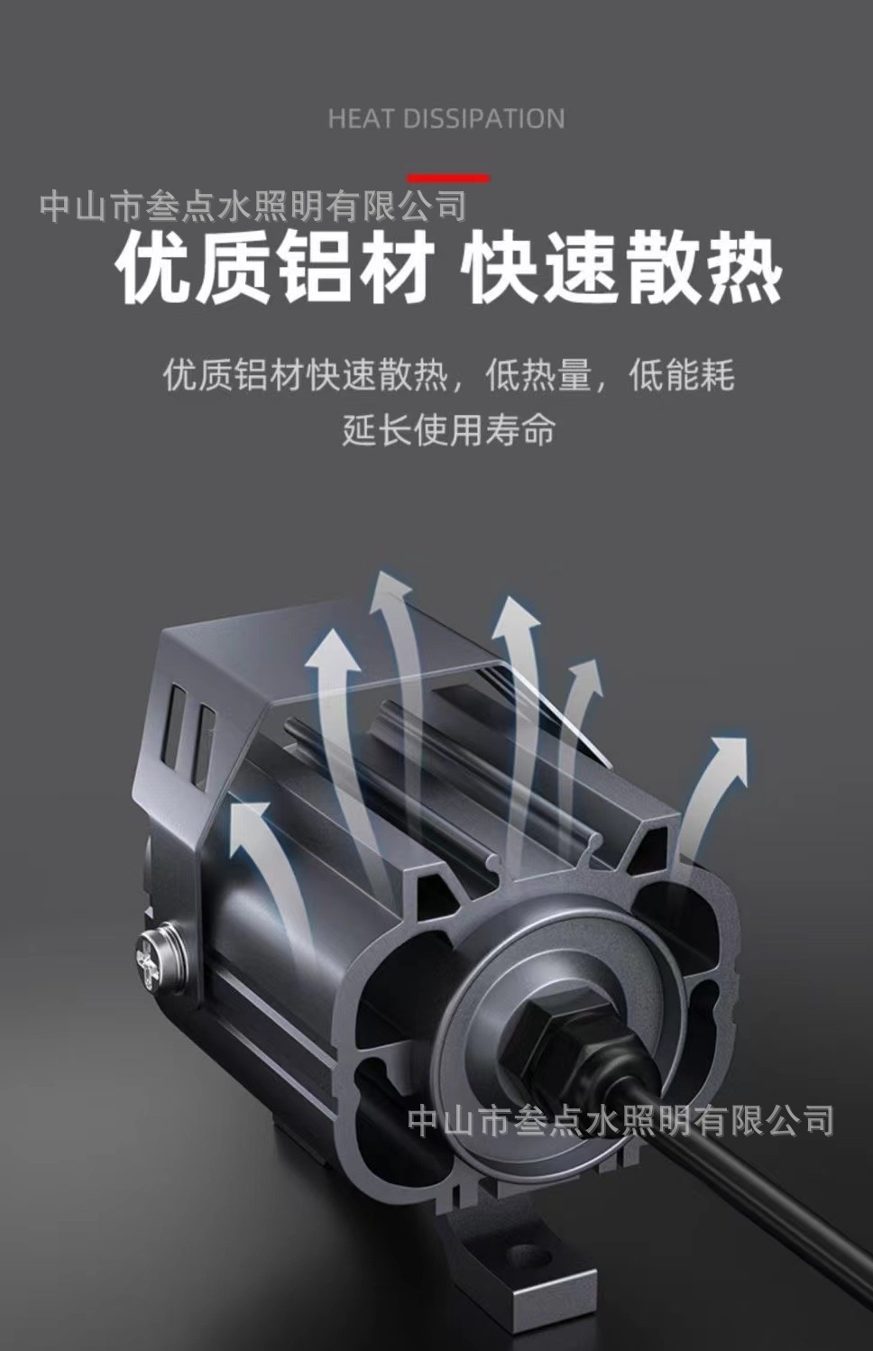 Motorcycle LED Spotlight, Electric Vehicle Headlight