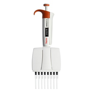300ul multi-channel pipette orange with 4660050 semerfly increment of 1μl