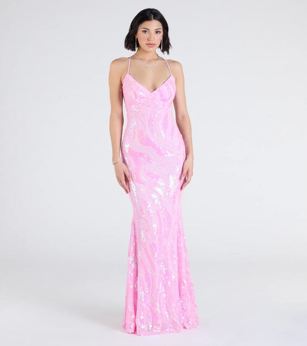 Venta caliente transfronteriza europea y americana nueva ropa de mujer fiesta con lentejuelas vestido de temperamento sexy vestido de noche (2 colores) image 8