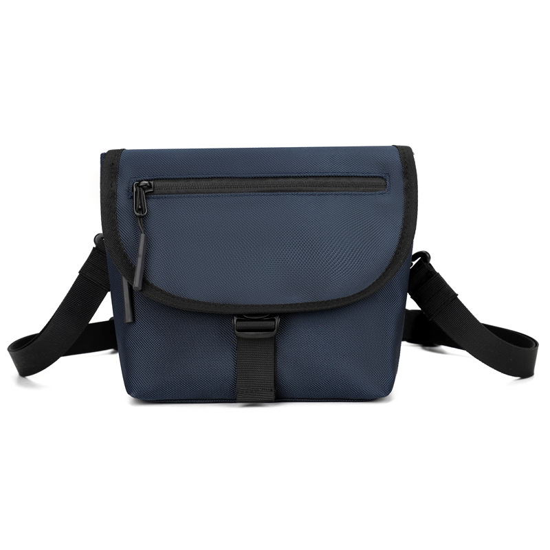 WEPOWER nueva bolsa de hombro con tapa pequeña neutral de estilo de Hong Kong, bolsa de viaje para teléfono móvil, bolsa de mensajero de hombro para desplazamientos diarios