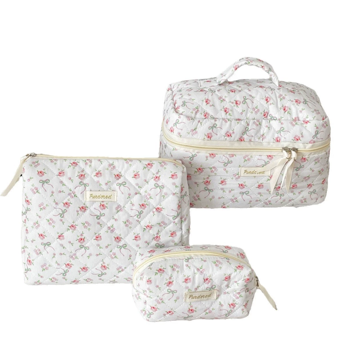Свежая милая косметичка для путешествий, портативная вместительная organizer bag