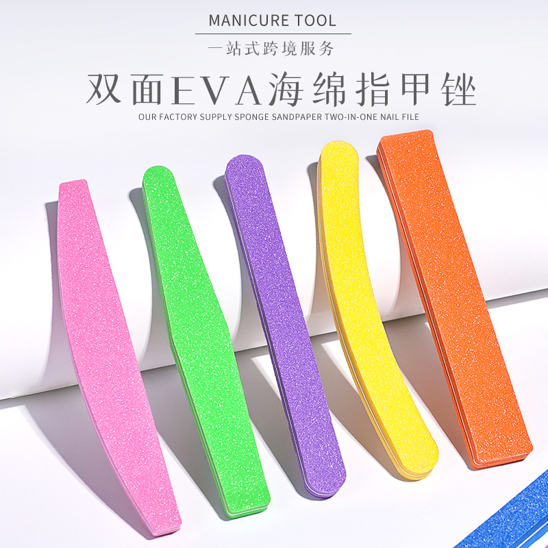 eva sponge Filing of Nail enhancement polish Modification Nail enhancement washing sponge nail Filing of