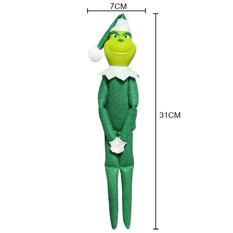 跨境爆款圣诞精灵娃娃 Christmas Elf doll 书架精灵圣诞娃娃饰品|undefined