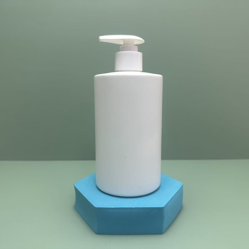 HDPE平肩塑料瓶500ml洗手液瓶洗发水沐浴露瓶乳液按压瓶护手霜瓶