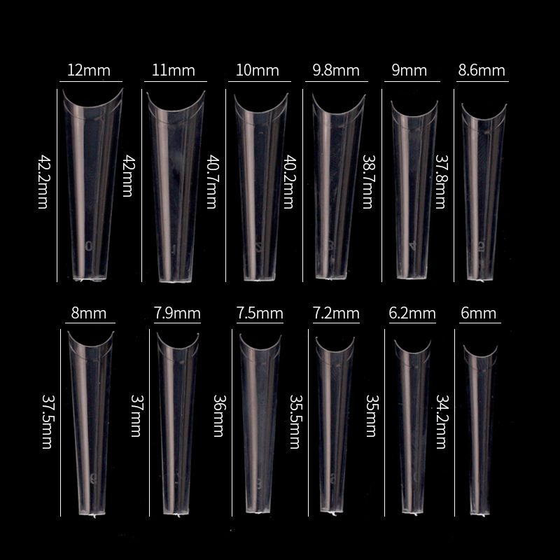 Suministro directo transfronterizo alargado Denim clavo cabeza plana francés falso clavo alargado pieza de clavo sin costura 240 piezas en caja en stock