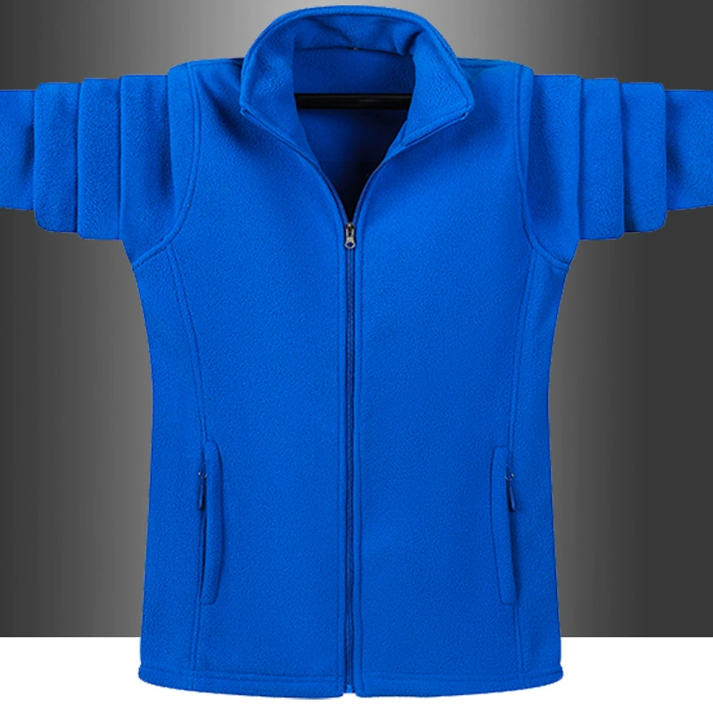 Осенне-зимняя флисовая куртка мужская и женская куртка-кардиган из катионного флиса утолщенная куртка на флисовой подкладке-подкладке оптом