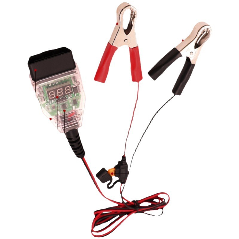 Car computer power-off memory OBD battery replacement continuous power tool battery leakage detection tool