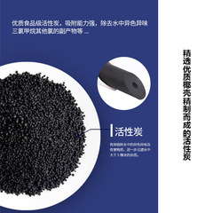 Factory 10-inch GAC Coconut Shell Activated Carbon Post-Installed T33 Water Purifier Filter Cartridge Granular Carbon Filter Cartridge