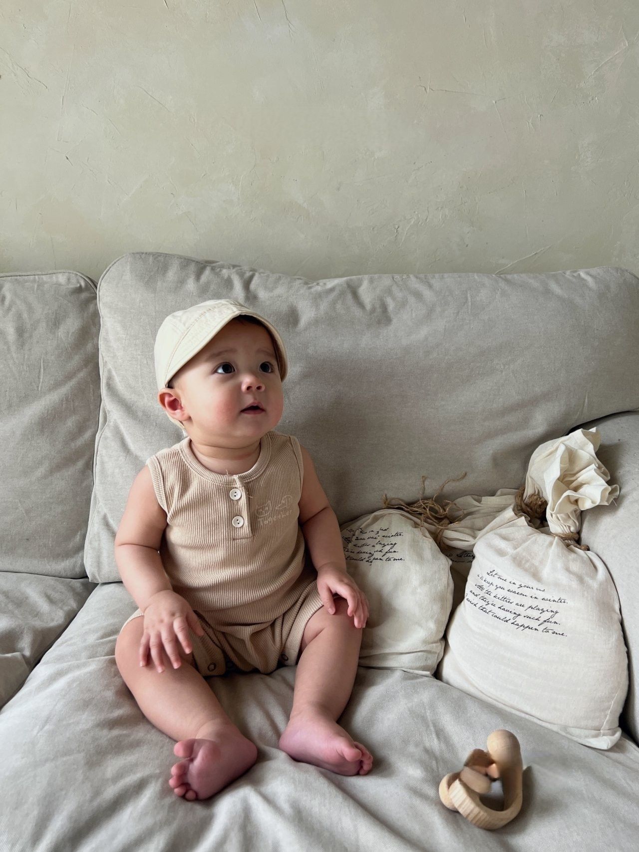 Estilo coreano verano niños y niñas bebé sin mangas chaleco fino algodón mono mameluco ins recién nacido casual corto mameluco