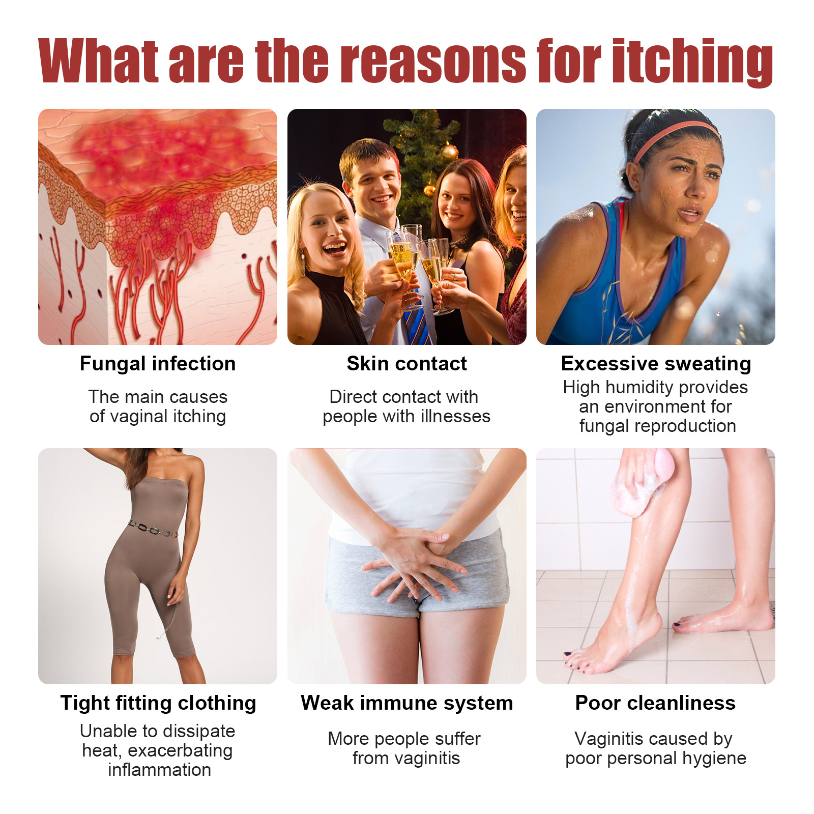 Ximonth Women's Relives Itching Discomforts, Cleans Body, Odors, and Moisturizes the Body Care Cream_voghion.com