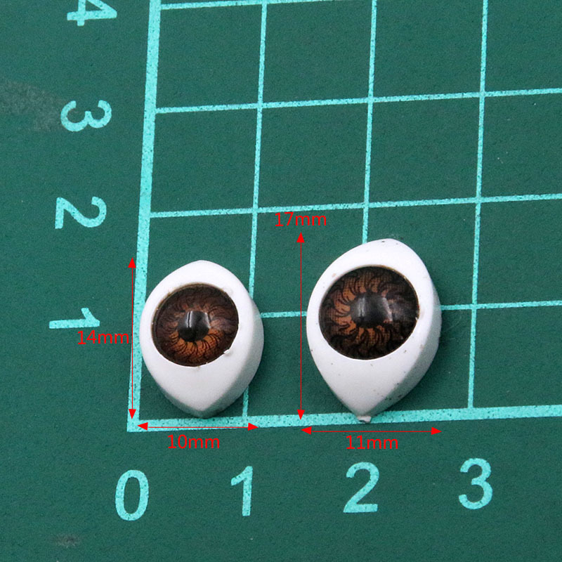 2 tamaño DIY accesorios de joyería soporte inferior parche resina Devil eye parche soporte inferior Accesorios