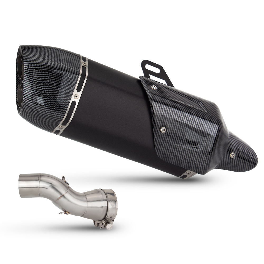 Suitable for Motorcycle Modification: R1200Gs Mid-Section, R1200/1250Gs/Adv Waterbird Exhaust Pipe Mid-Tail Section