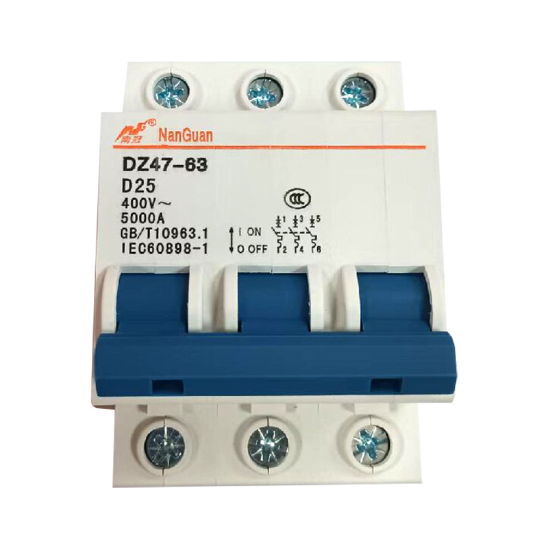 Nan Guan DZ47 serie mini interruptor de fuga de pequeño volumen interruptor de aire protector de fuga image 4