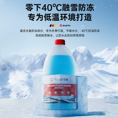 Glass agent | Below -40 Degrees