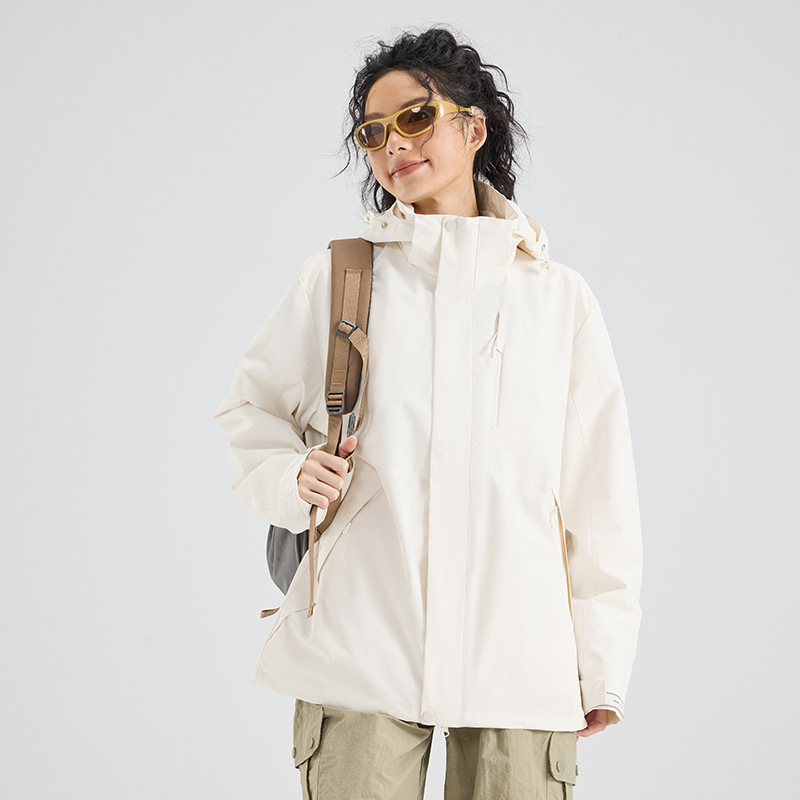 户外冲锋衣男款三合一骆陀定制工作服防寒保暖秋冬新款三防外套女|undefined