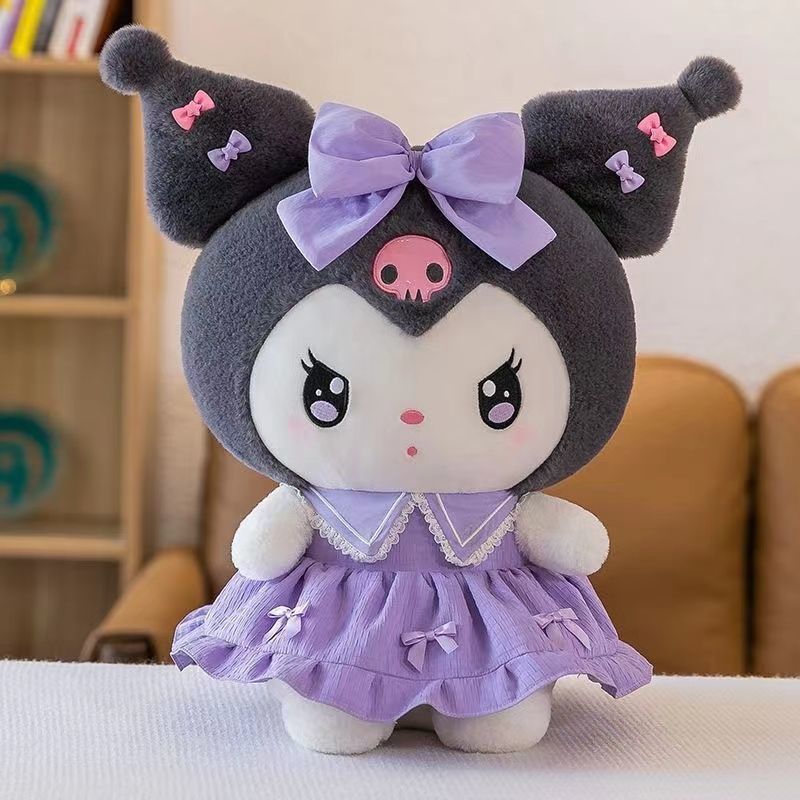 クロミぬいぐるみ人形ベッドメロディー人形布人形女の子の誕生日ロリータ|undefined