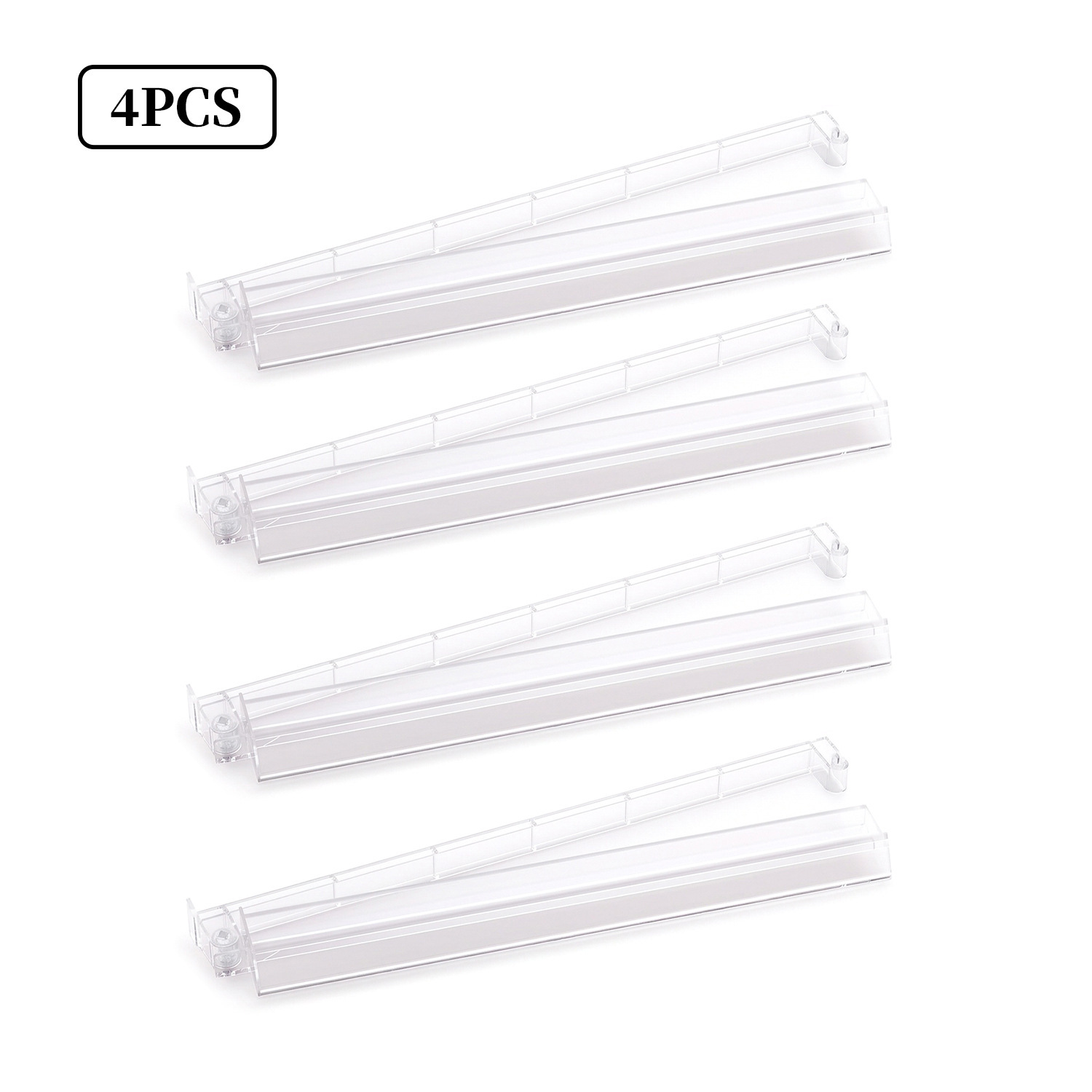 Amazon US Mahjong Pusher Ruler Mahjong Tile Organizer 17.5inch Transparent Mahjong Tile Ruler with Pusher 2-in-1